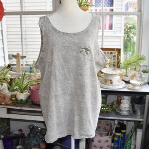 Vintage 90s Maui Hawaii Sea Turtle Tank Top Men’s XL Acid Wash USA Made